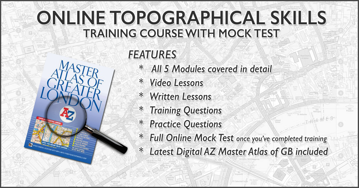 TfL Topographical Skills Training + Mock Test
